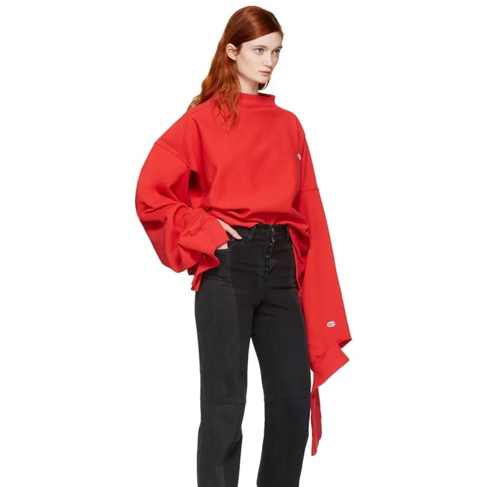 Vetements Red Champion Pullover